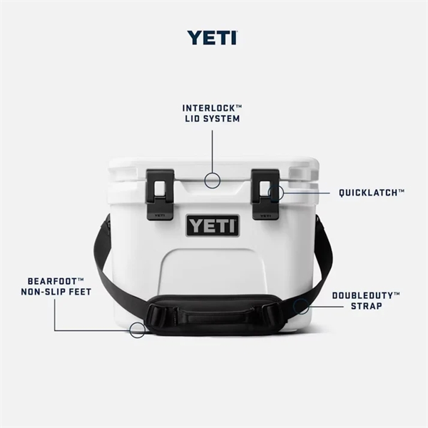 YETI - Roadie 15 Cooler - Olive/King Crab Orange